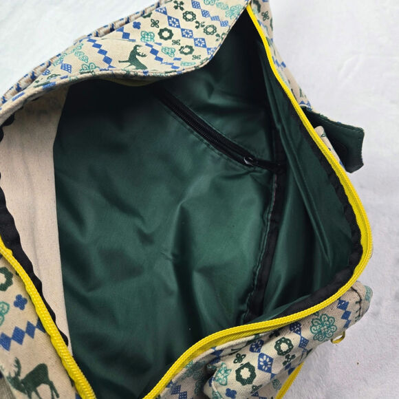 KAVU Rope Sling Crossbody Backpack Bag Wilderness Deer Scene, EUC - Picture 7 of 7